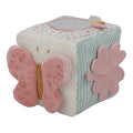 Miffy x Little Dutch Lucky Blossom soft activity cube in pink
