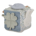 Miffy x Little Dutch Lucky Leaves soft activity cube in blue