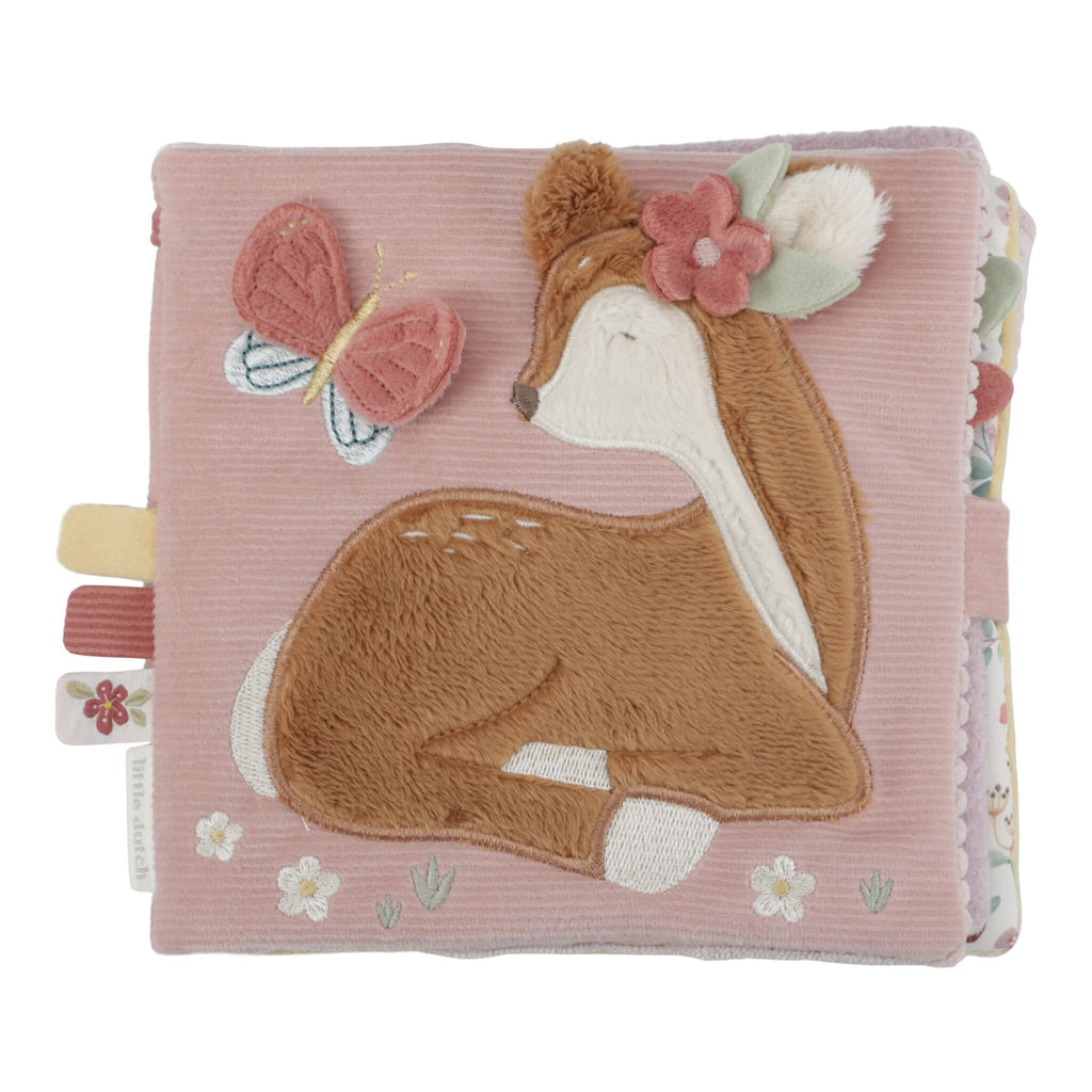 Little Dutch Activity Booklet Fairy Garden pink soft baby book