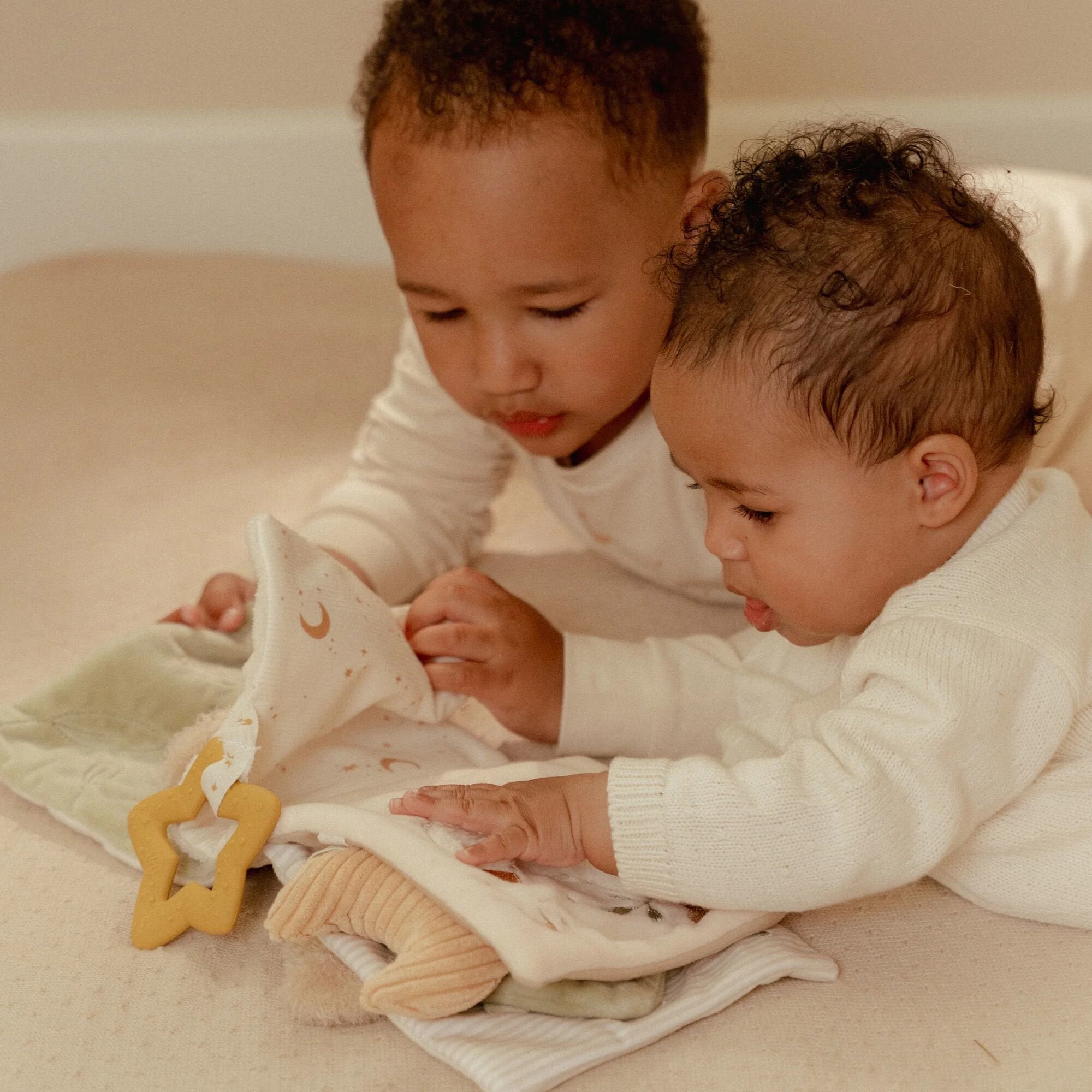Little Dutch Activity Booklet Newborn Naturals open pages