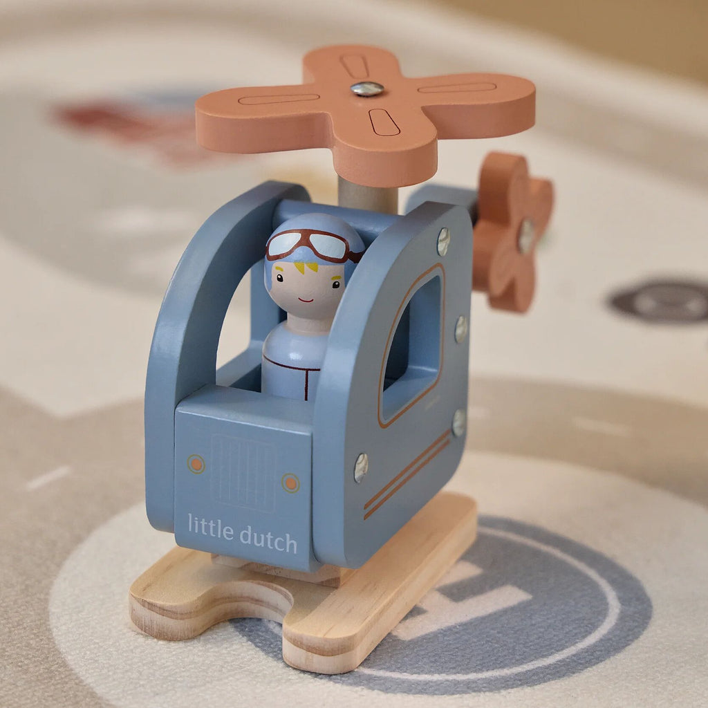 Little Dutch Wooden Helicopter lifestyle