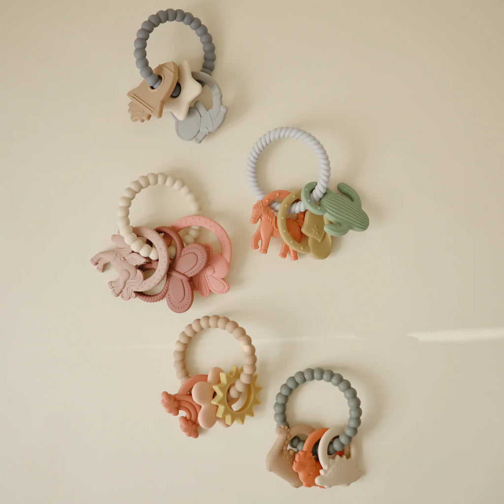 Mushie Teething Ring - Space