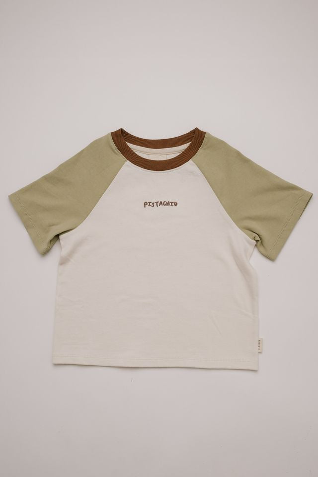 Jude Pistachio Raglan T-Shirt