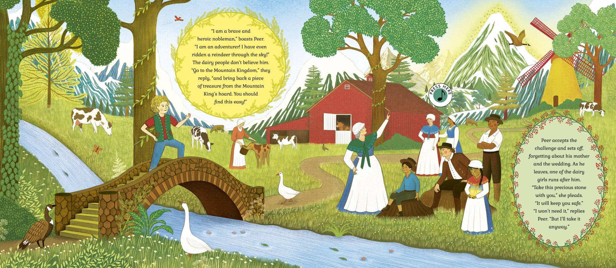 The Story Orchestra In the Hall of the Mountain King musical children's book, The Quarto Group