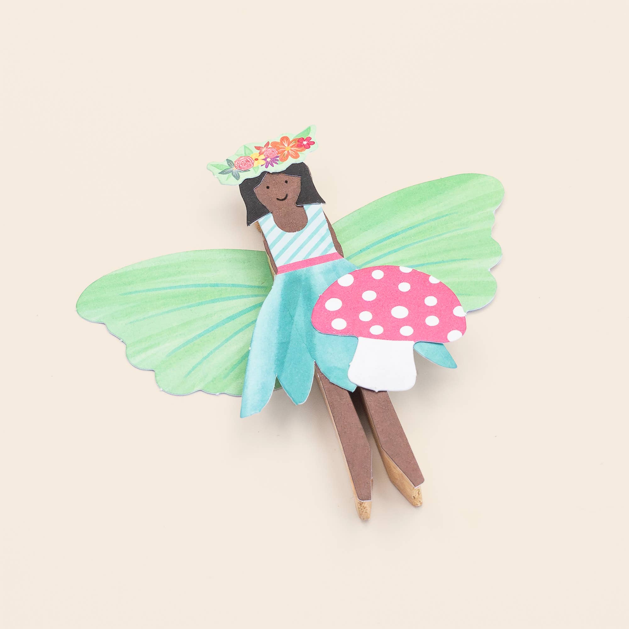 Make Your Own Fairy Peg Doll