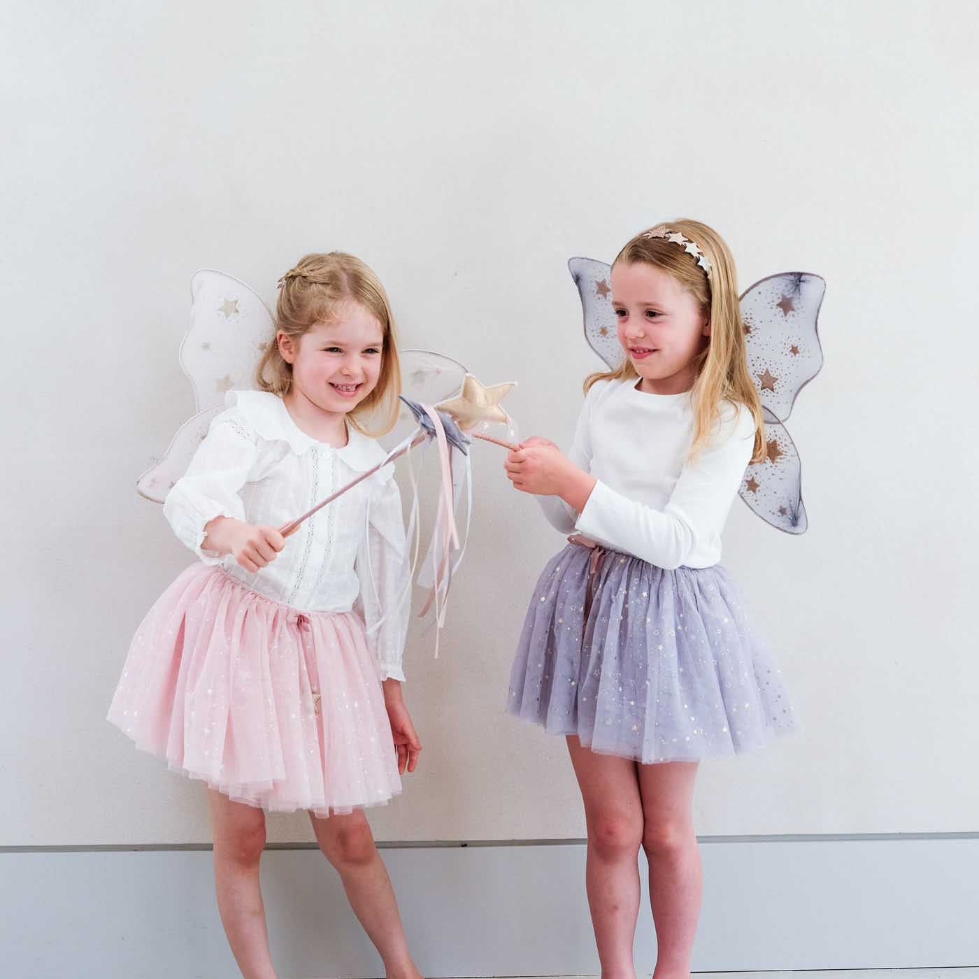Mimi & Lula Starry Night Wings worn in dress up play