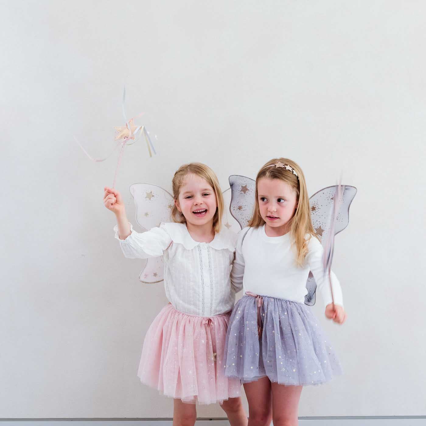 Mimi & Lula Starry Night Wings glitter star detail