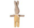 Maileg My Rabbit in yellow check, soft toy bunny for children