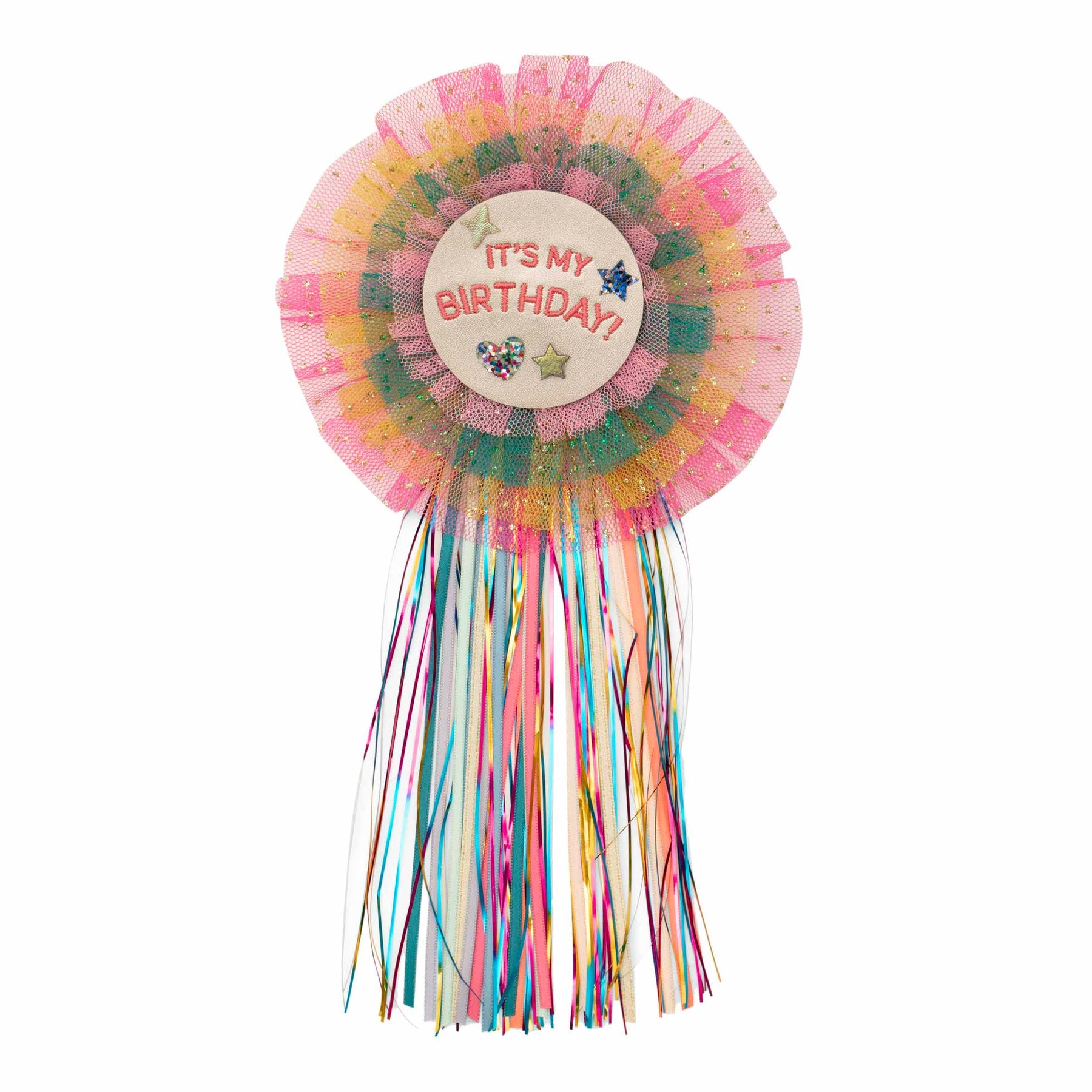 Mimi & Lula Diva Wow Birthday Badge rainbow birthday badge