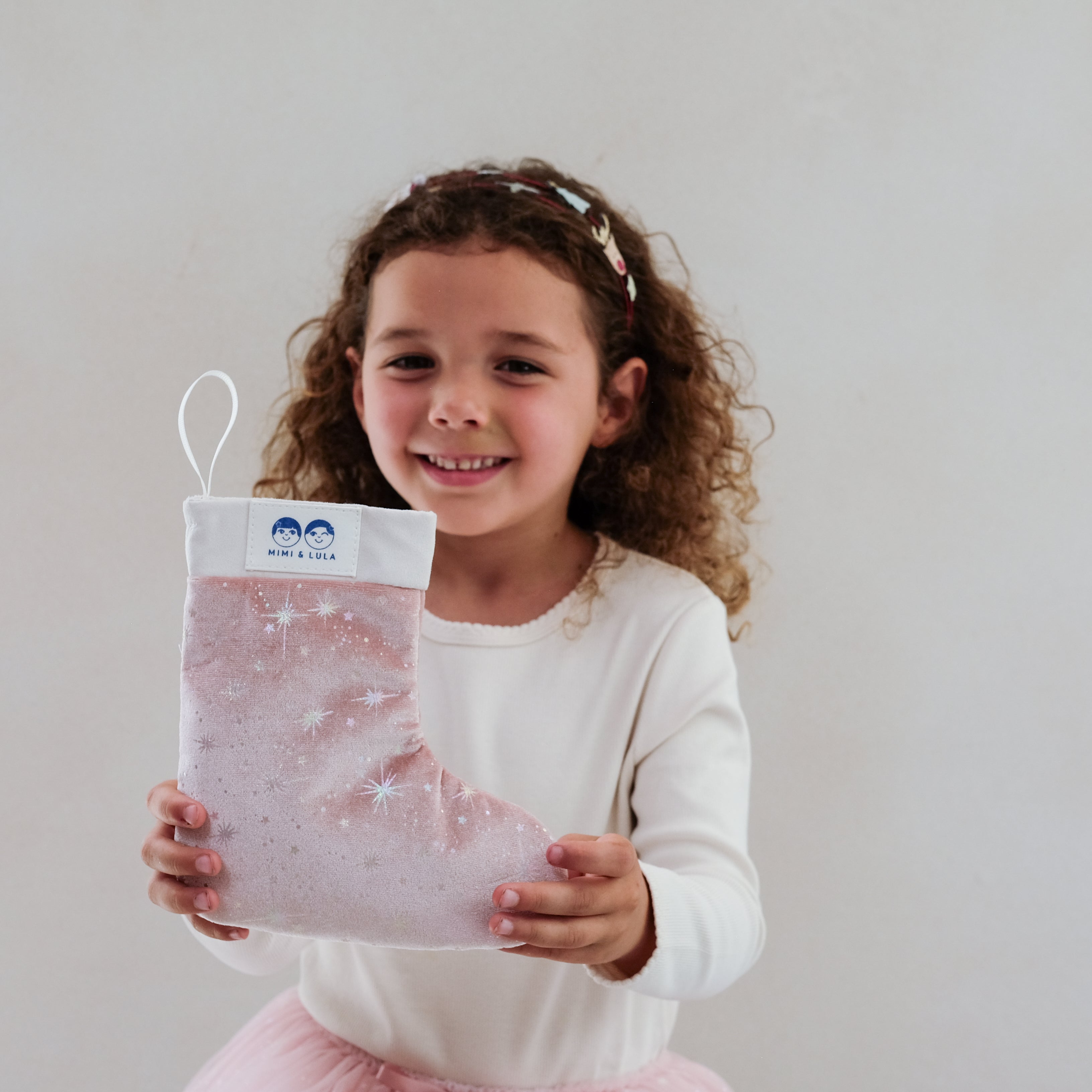 Mimi and Lula Filled Stocking - Pink