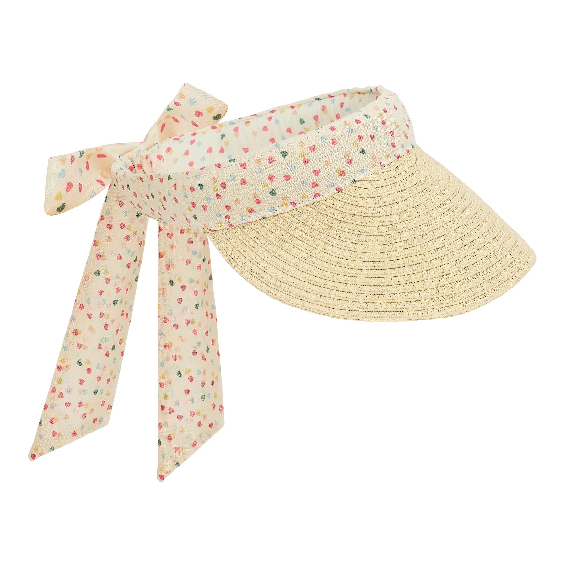 Mimi and Lula Heart print visor