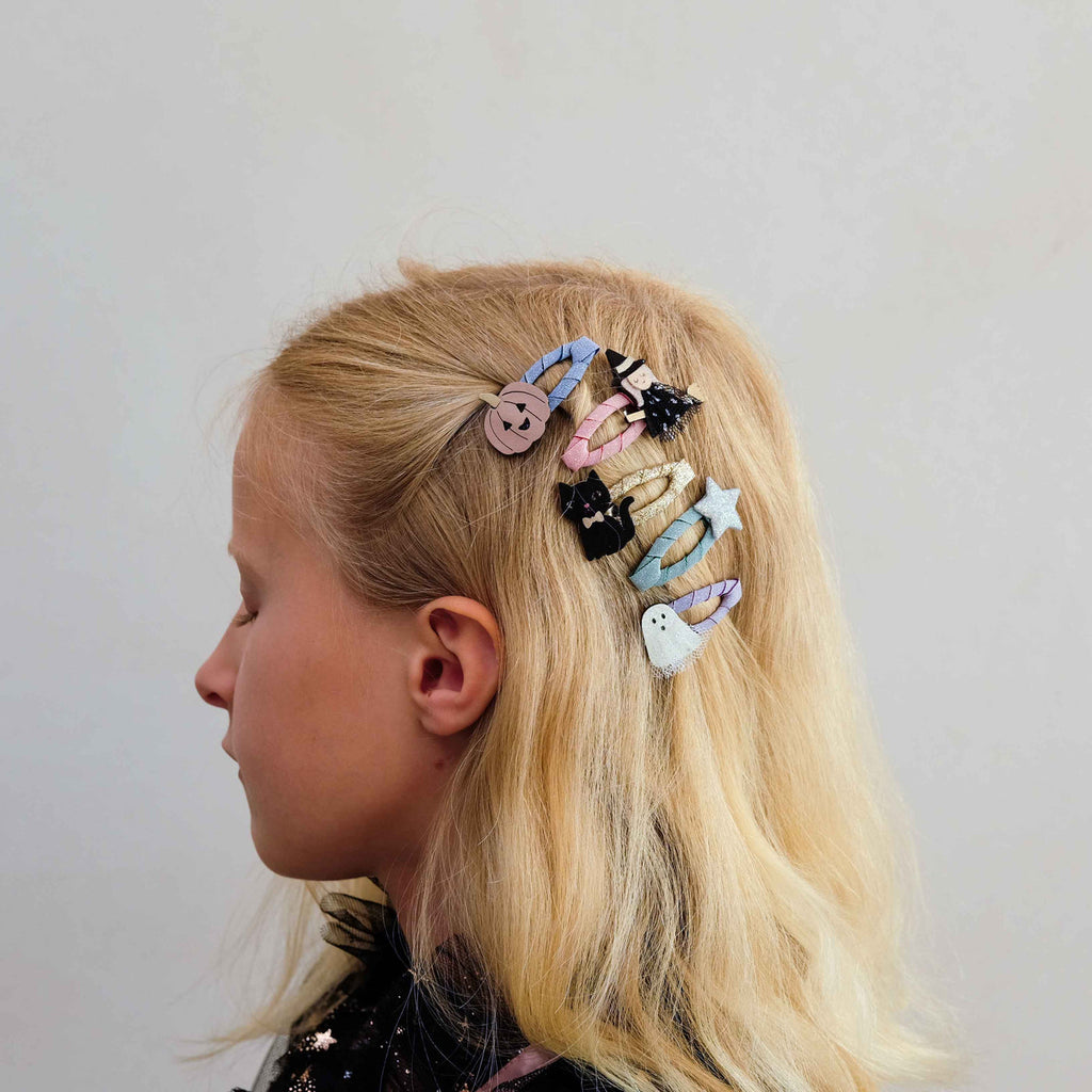 Mimi & Lula Halloween mini hair clips for kids, pack of 5 – image 2