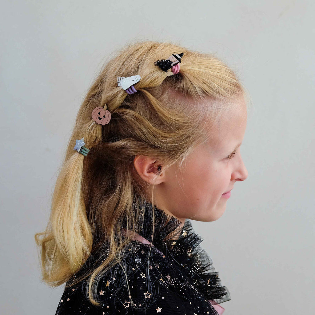 Mimi & Lula Halloween mini hair ties for kids, pack of 8 – image 4