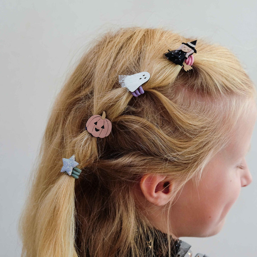 Mimi & Lula Halloween mini hair ties for kids, pack of 8 – image 2