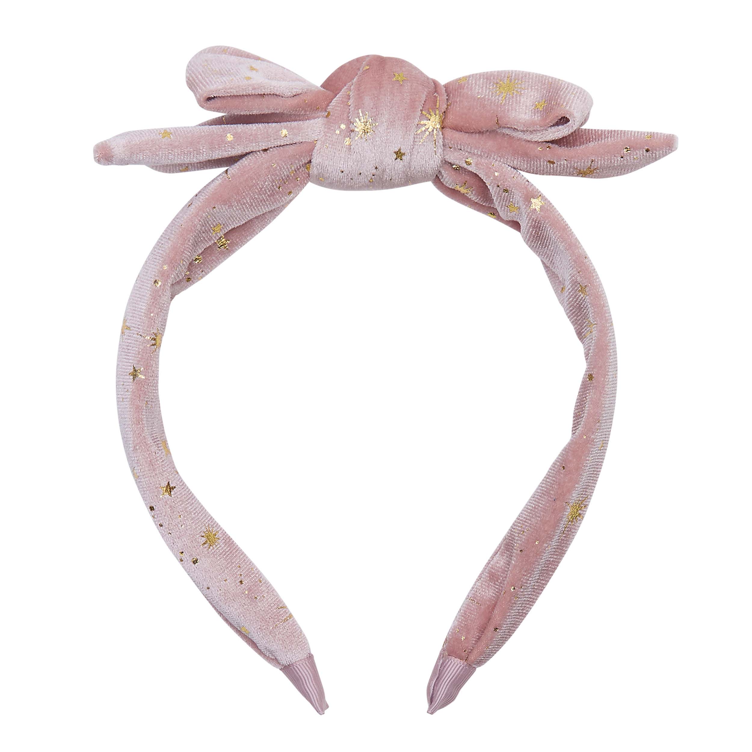 Mimi & Lula Velvet Starry Edie Bow Headband
