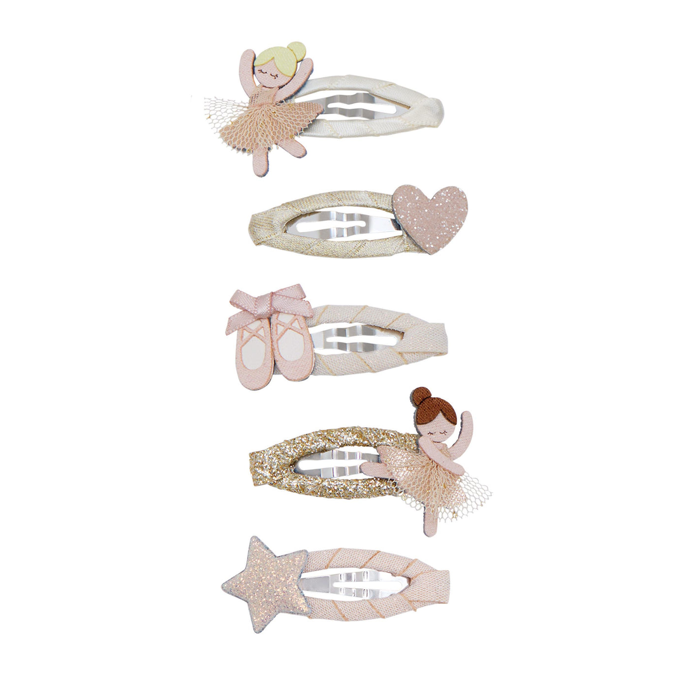 Mimi & Lula Ballerina Mini Hair Clips pack of five
