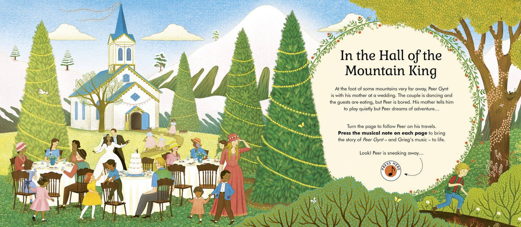 The Story Orchestra In the Hall of the Mountain King musical children's book, The Quarto Group