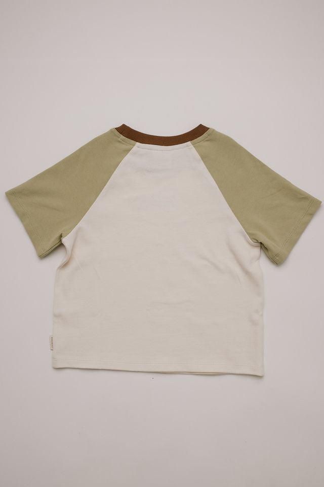 Jude Pistachio Raglan T-Shirt