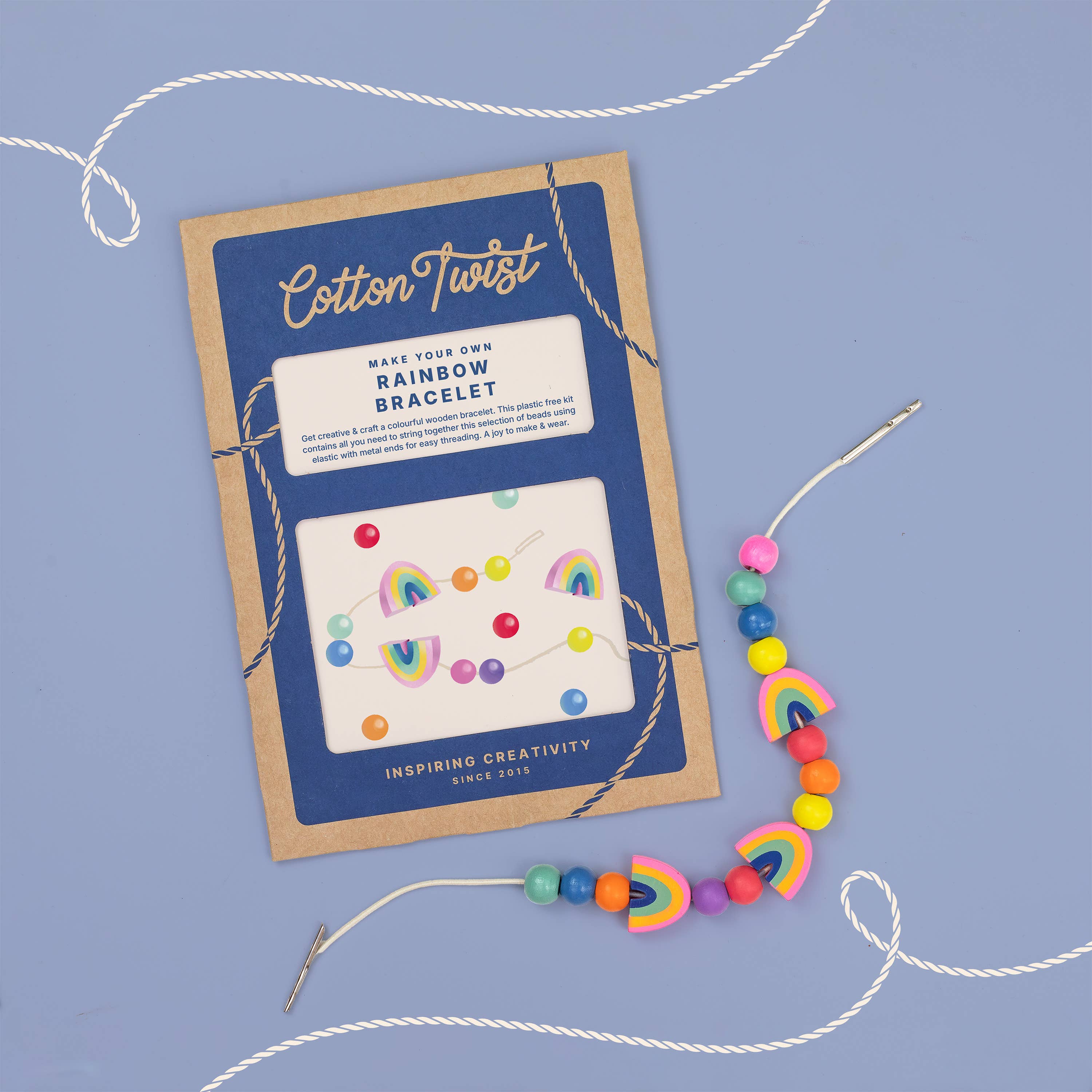 Make Your Own Rainbow Bracelet