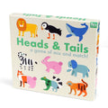 Kids' heads and tails matching game, 24 pieces, children's game, Rex London