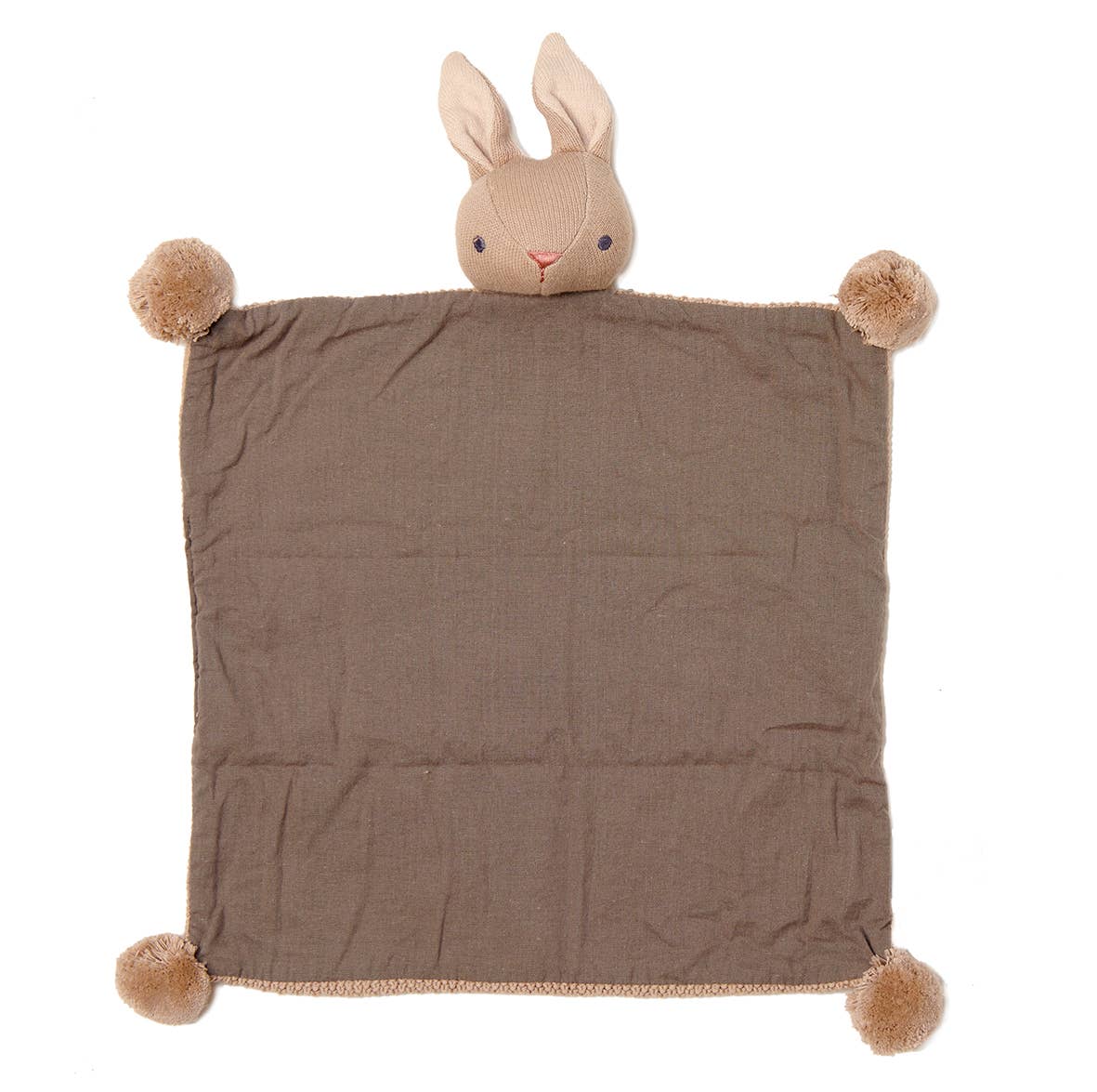 Baby Threads Taupe Bunny - Organic Comforter 25cm