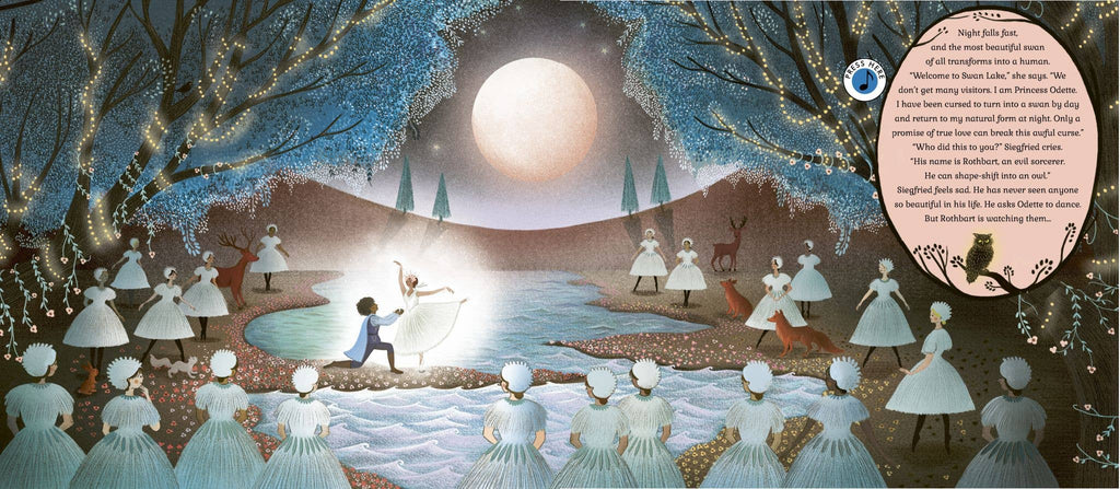 The Story Orchestra Swan Lake musical children's book, The Quarto Group