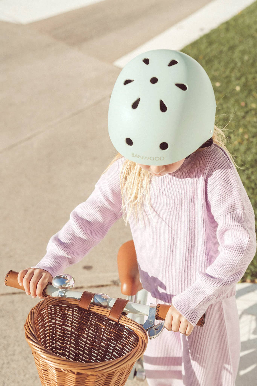 BANWOOD HELMET - PALE MINT (50-54 cm)