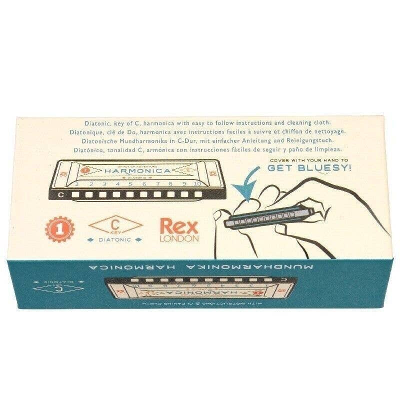 Spirit of Adventure kids' harmonica, children's musical instrument, Rex London