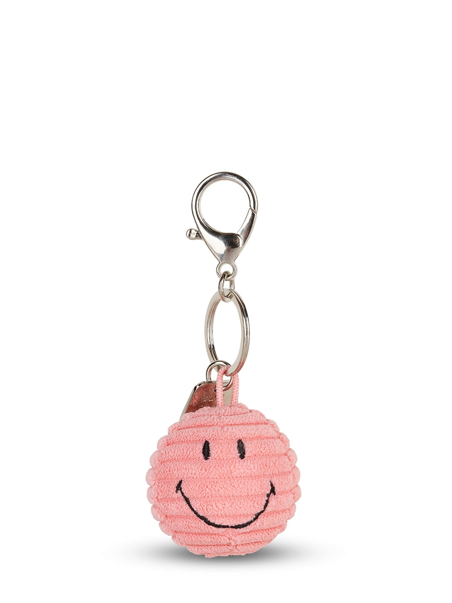 Bon Ton Toys x Smiley Corduroy Keychain - Pink