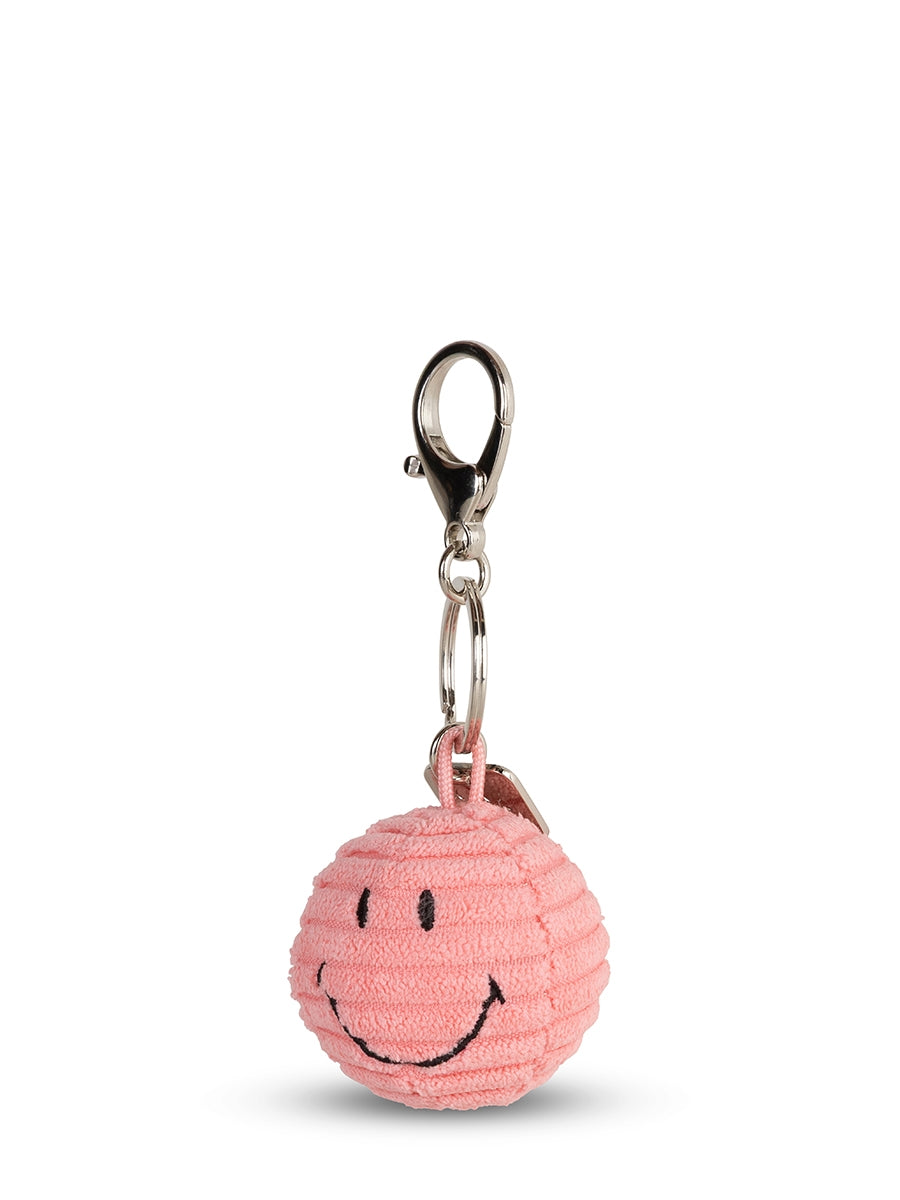 Bon Ton Toys x Smiley Corduroy Keychain - Pink