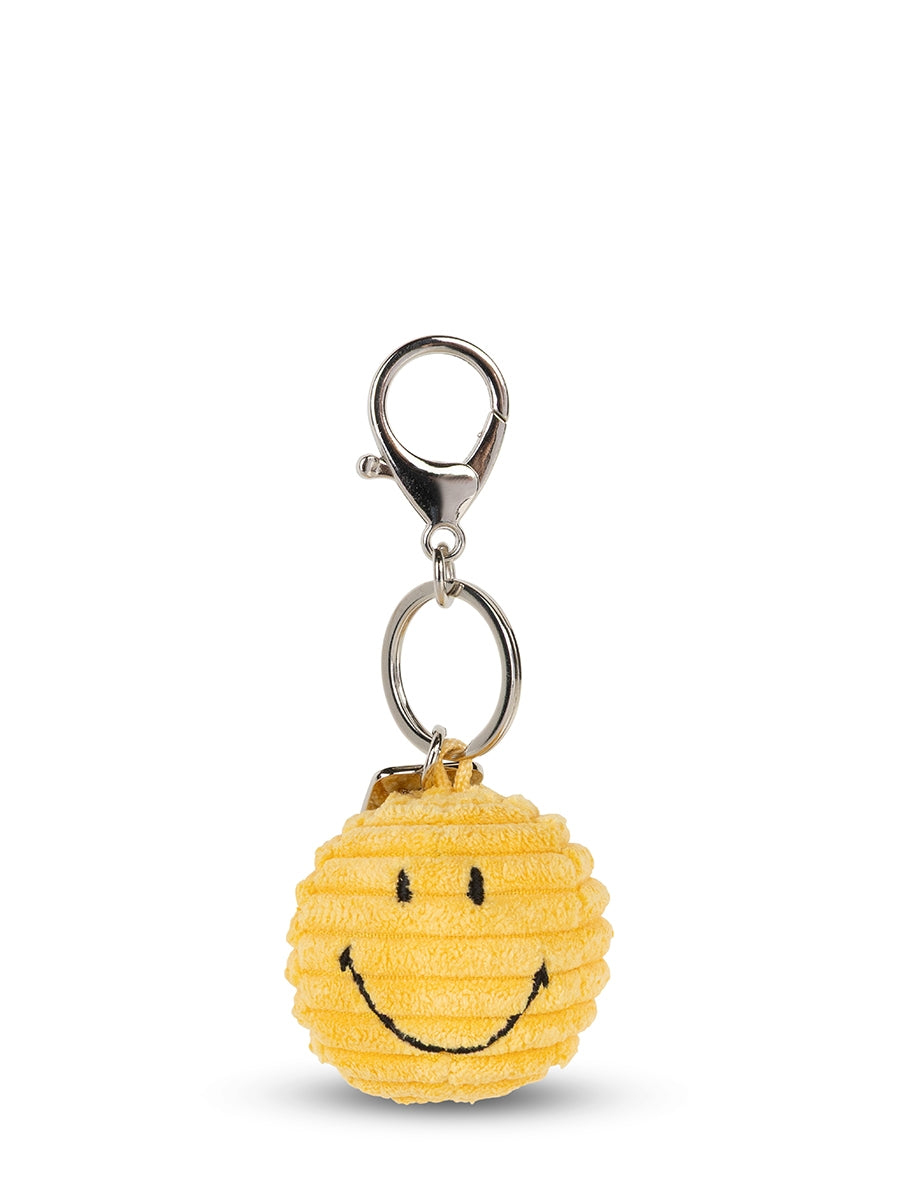 Bon Ton Toys x Smiley Corduroy Keychain - Yellow
