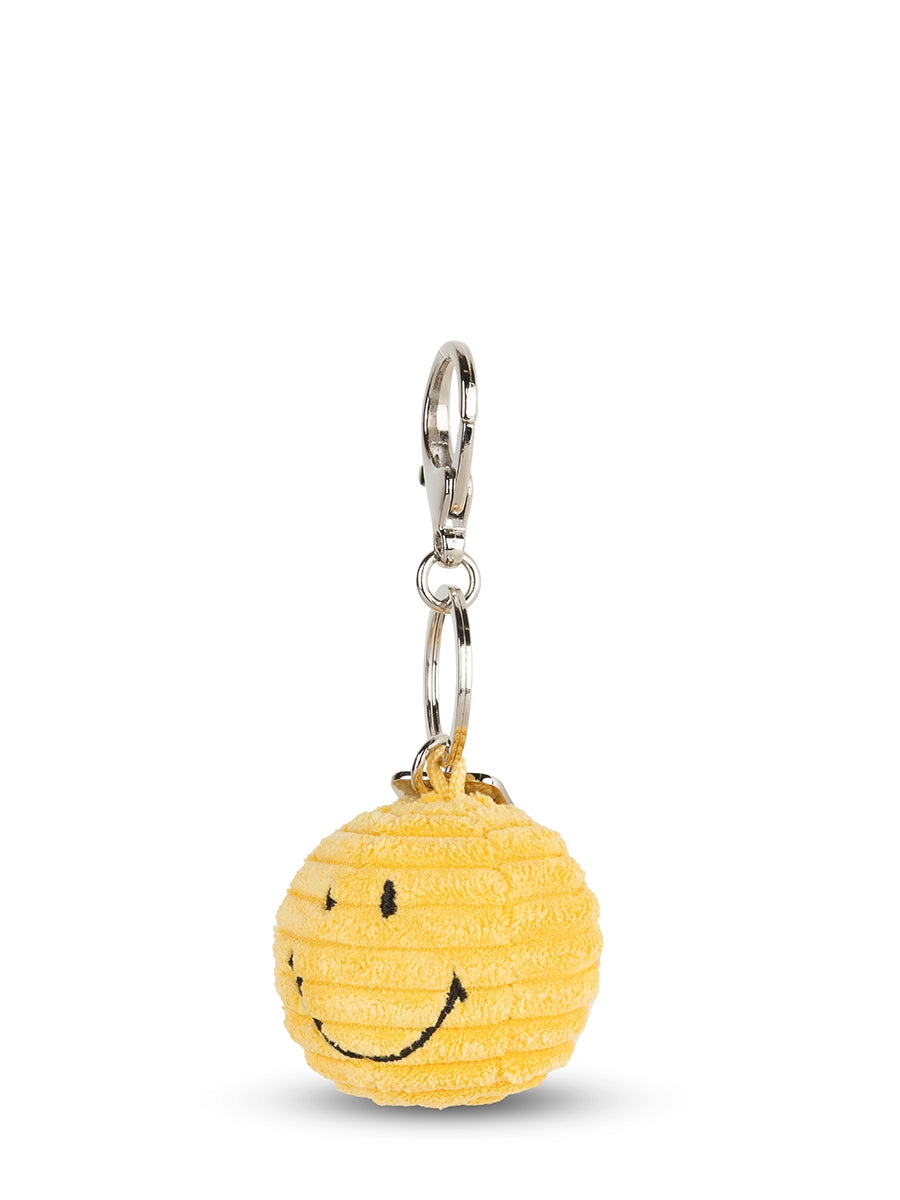Bon Ton Toys x Smiley Corduroy Keychain - Yellow
