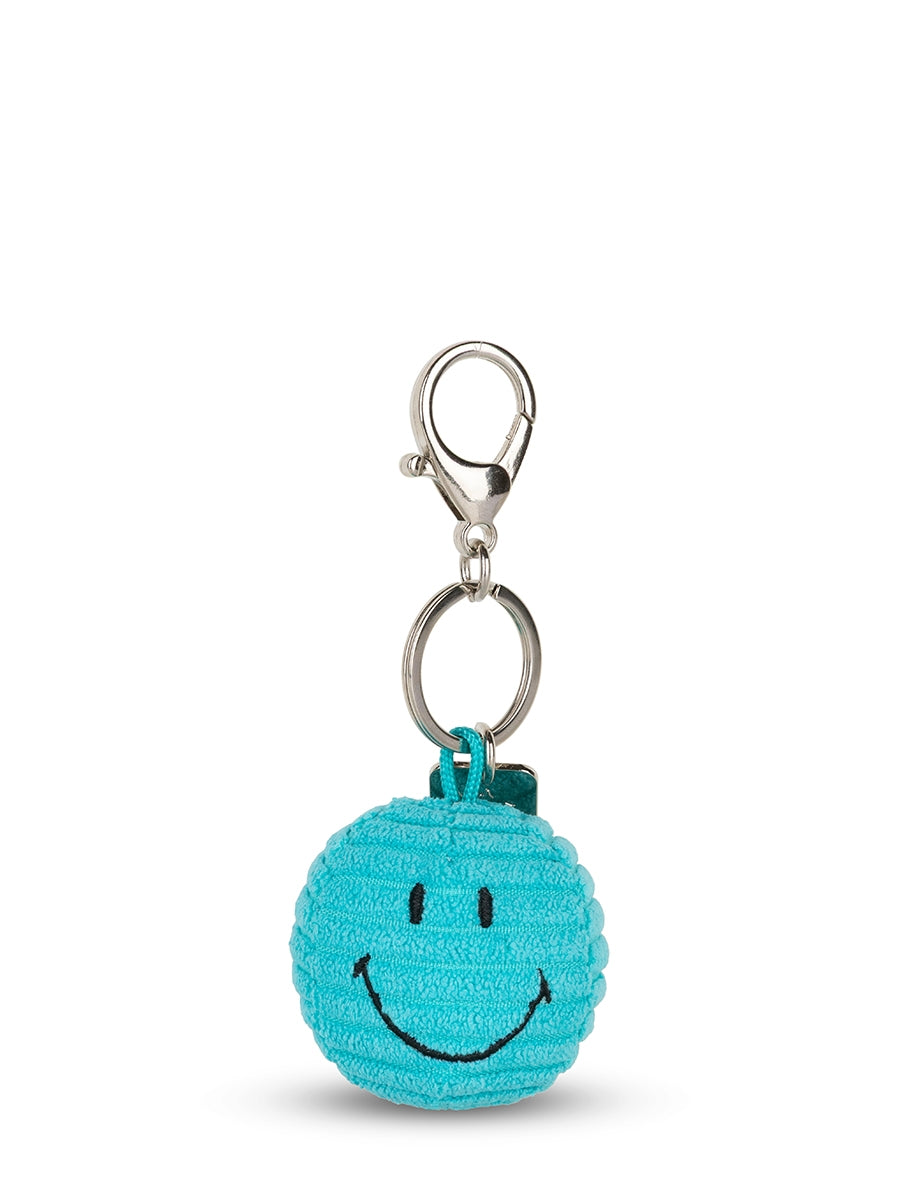 Bon Ton Toys x Smiley Corduroy Keychain - Teal