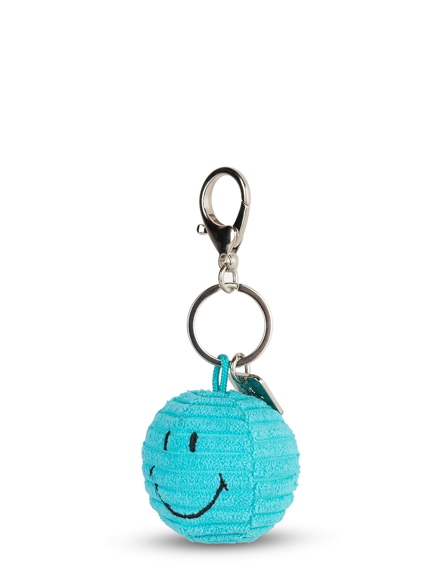 Bon Ton Toys x Smiley Corduroy Keychain - Teal