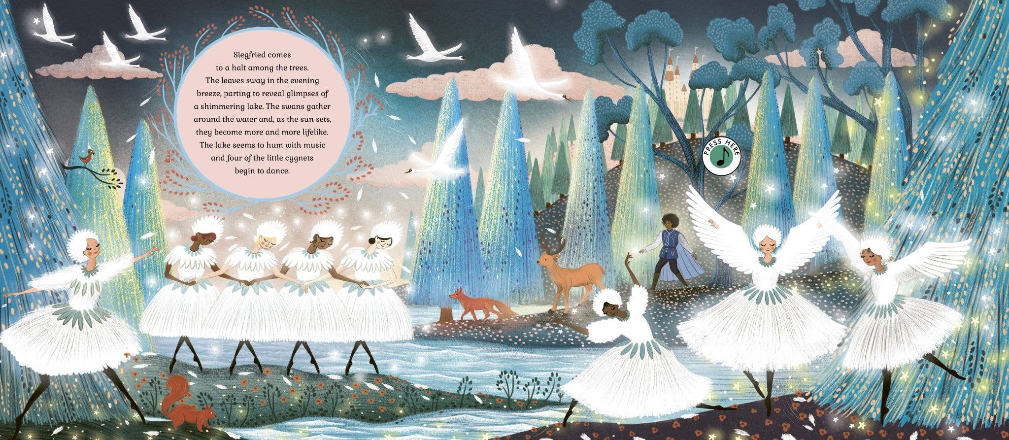 The Story Orchestra Swan Lake musical children's book, The Quarto Group