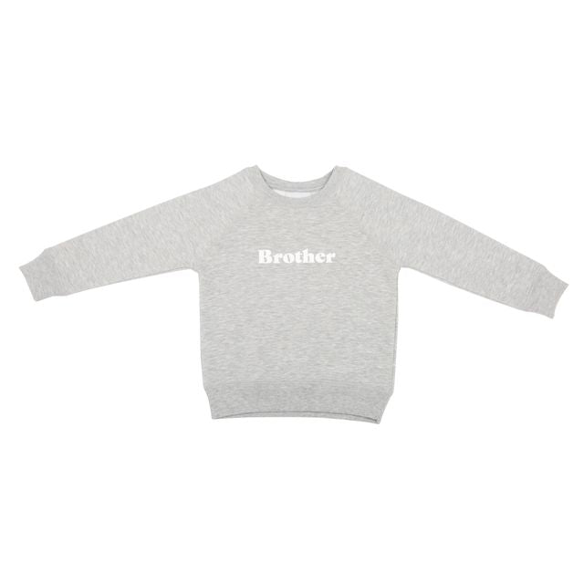Bob & Blossom Pebble Grey BROTHER Sweatshirt