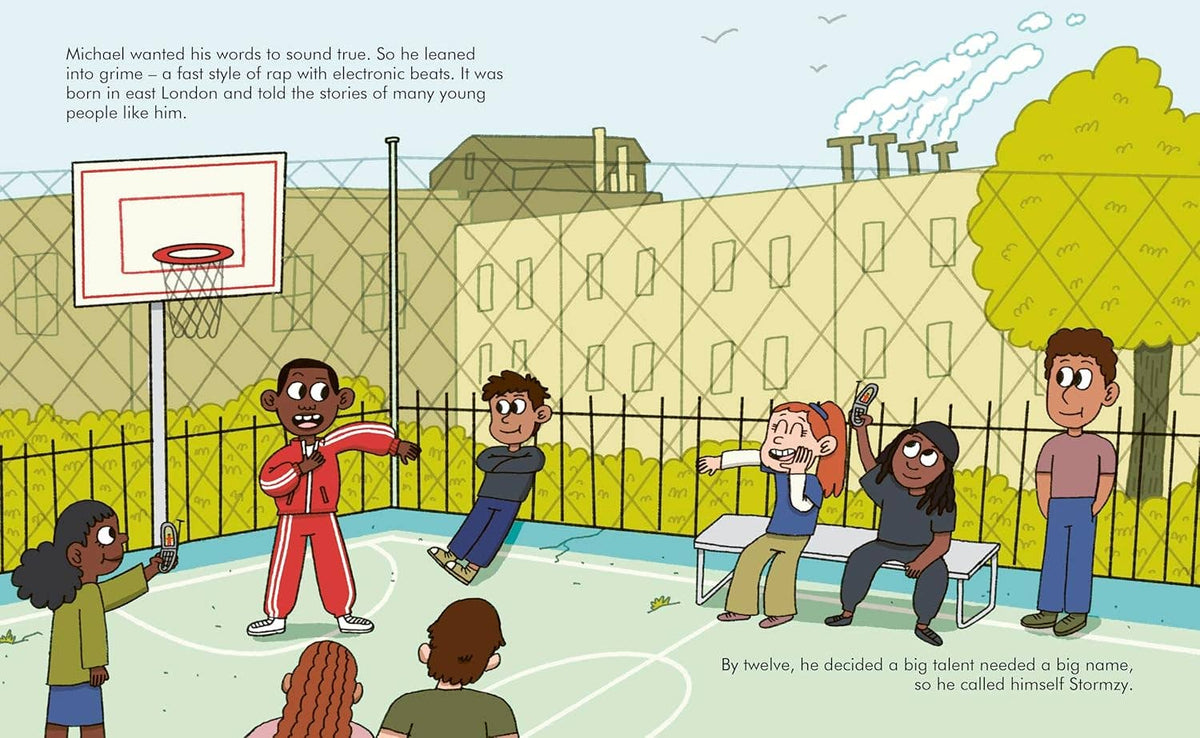 Little People, Big Dreams Stormzy children's biography book, The Quarto Group