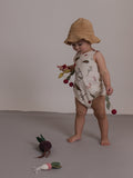 Baby Grow & Gather sleeveless bodysuit, organic cotton, Organic Zoo