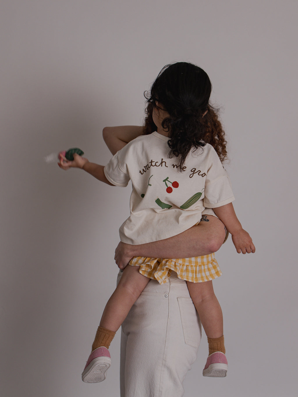 Kids' Watch Me Grow boxy t-shirt, organic cotton tee, Organic Zoo