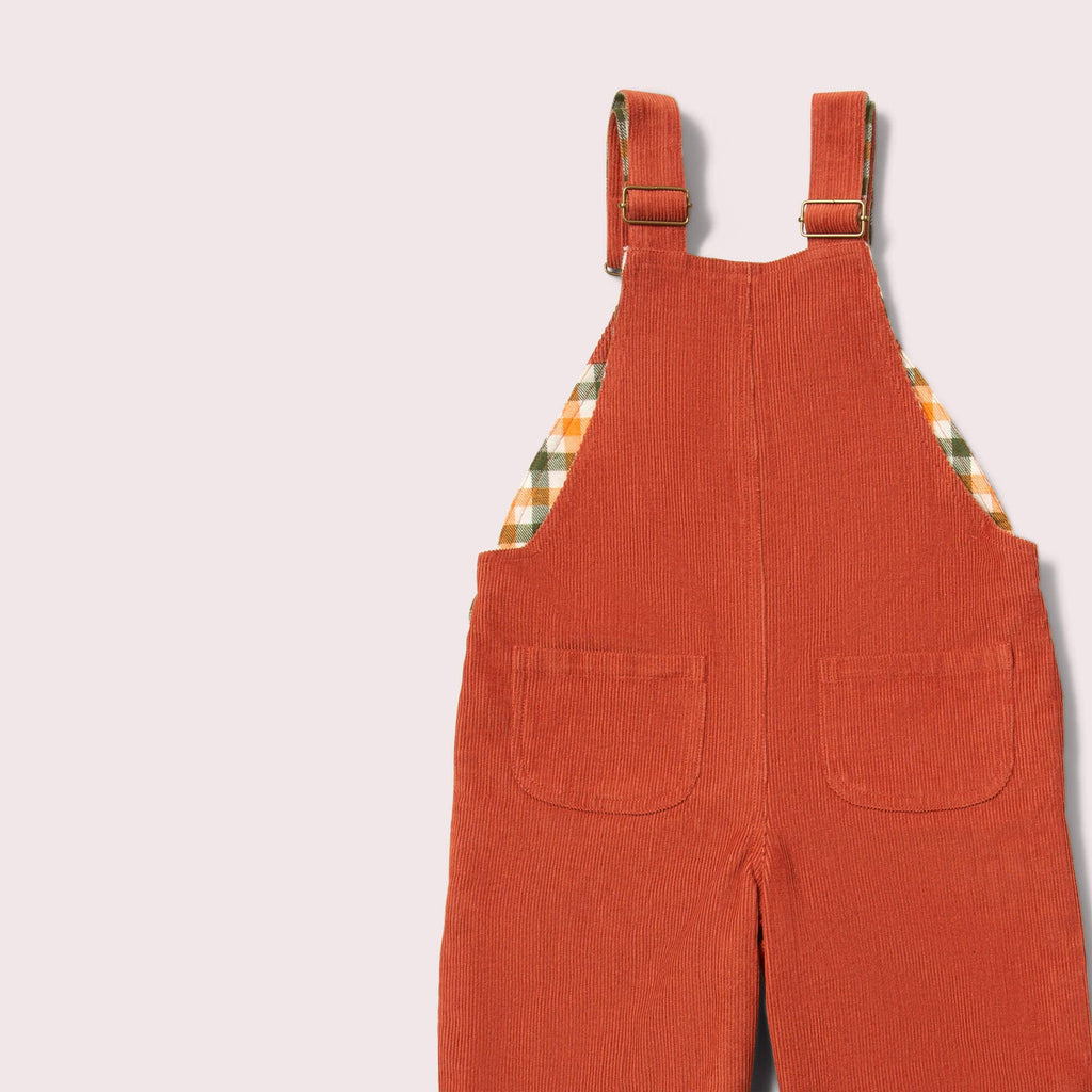 Ginger Lined Corduroy Dungarees
