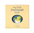 ThreadBear My First Dinosaur rag book, soft cloth book for babies