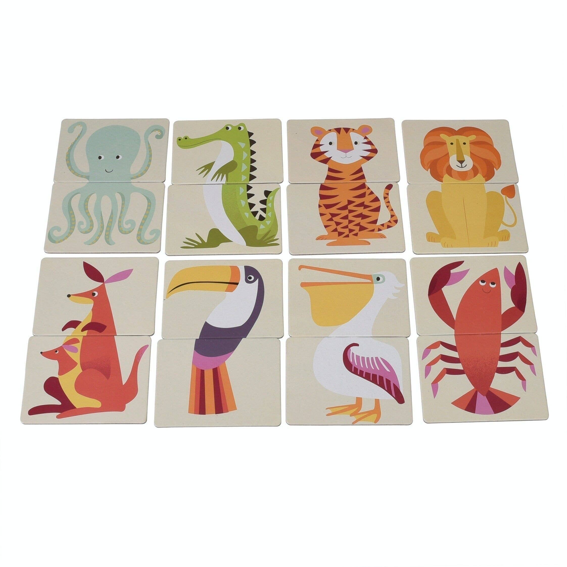 Heads And Tails Game - Colourful Creatures