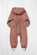 Rose waterproof puddlesuit for kids, all-in-one rain suit, Grass & Air