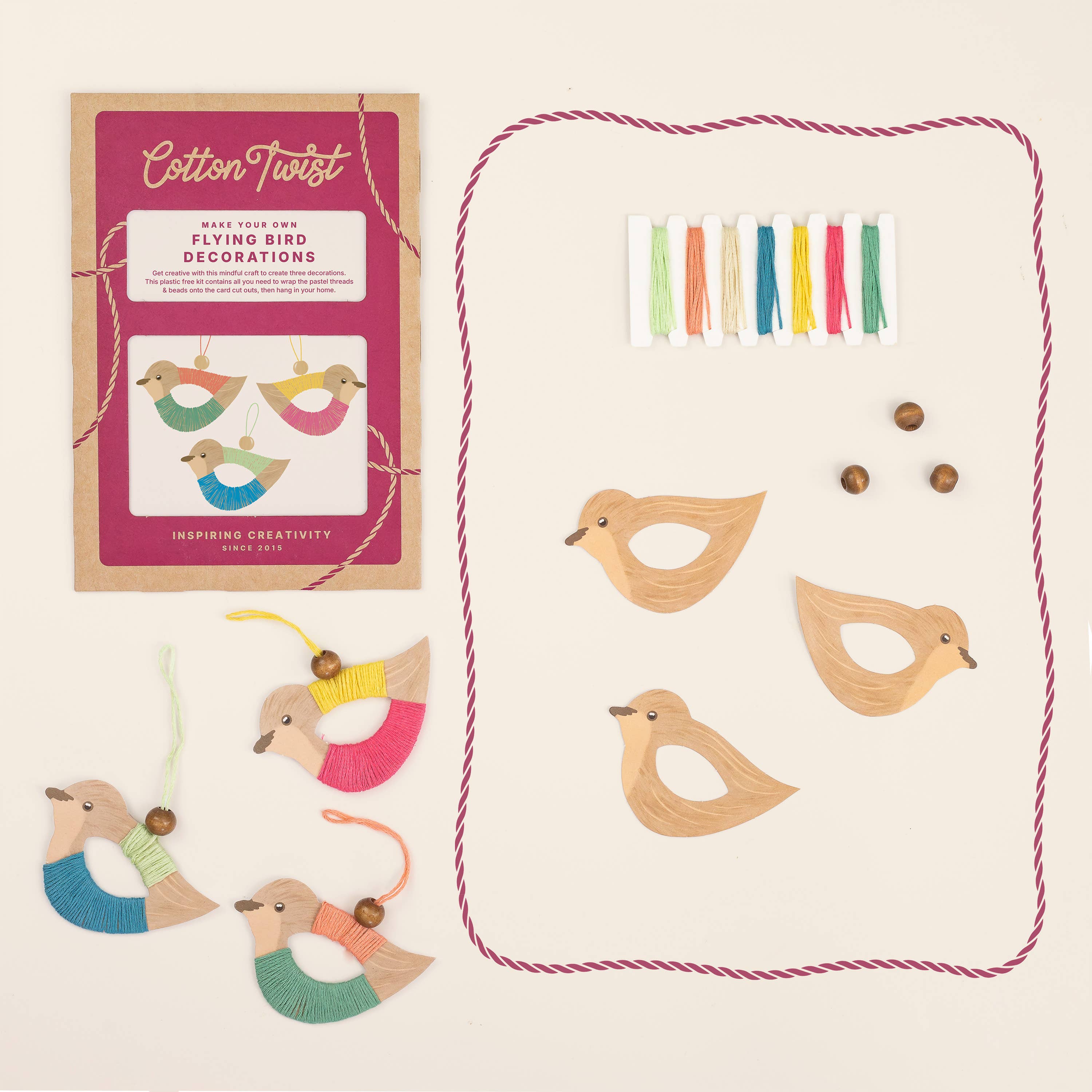 Make Your Own Flying Bird Decorations