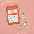 Make your own daisy chain bracelet craft kit for children, Cotton Twist