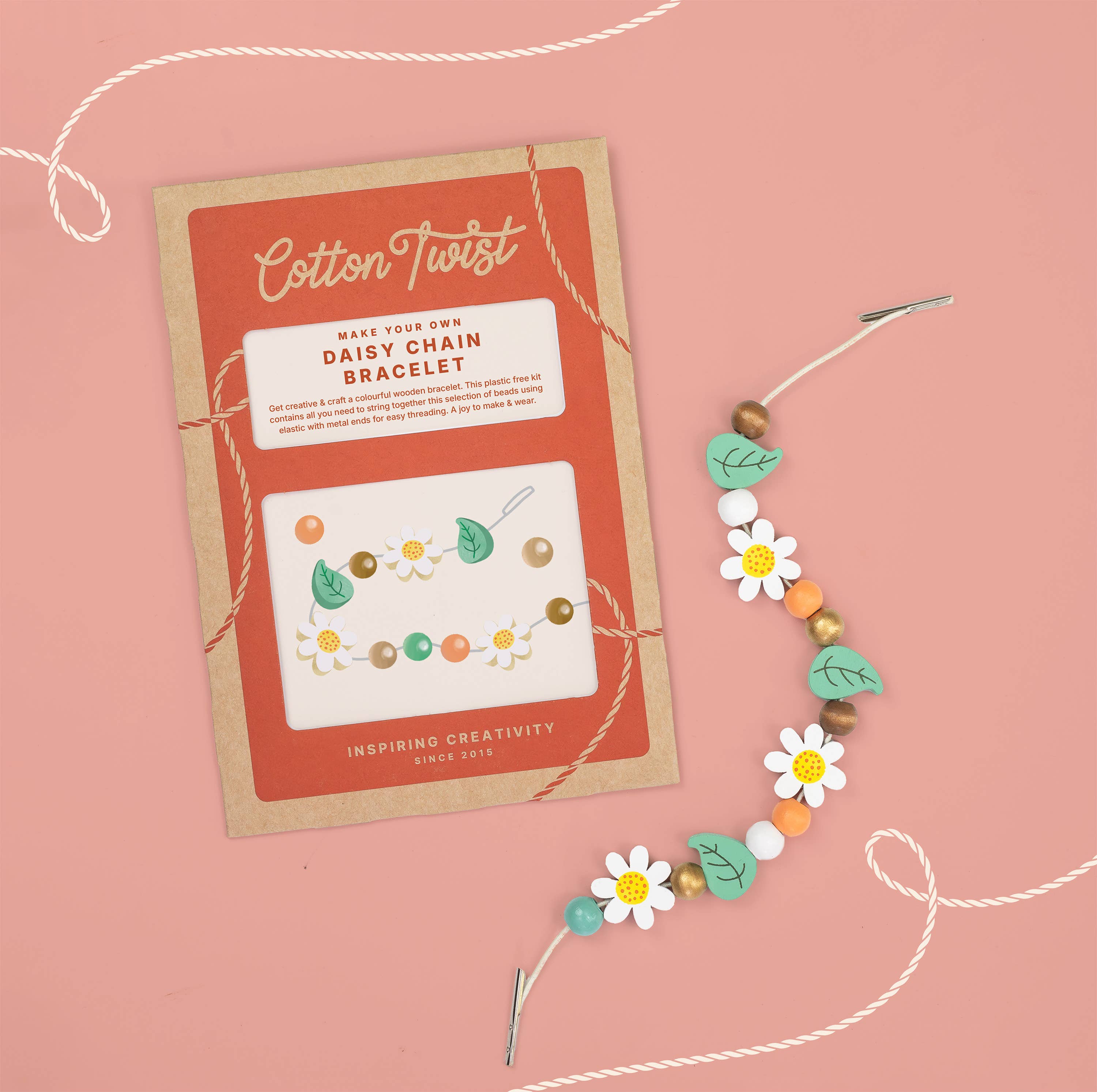 Make Your Own Daisy Chain Bracelet