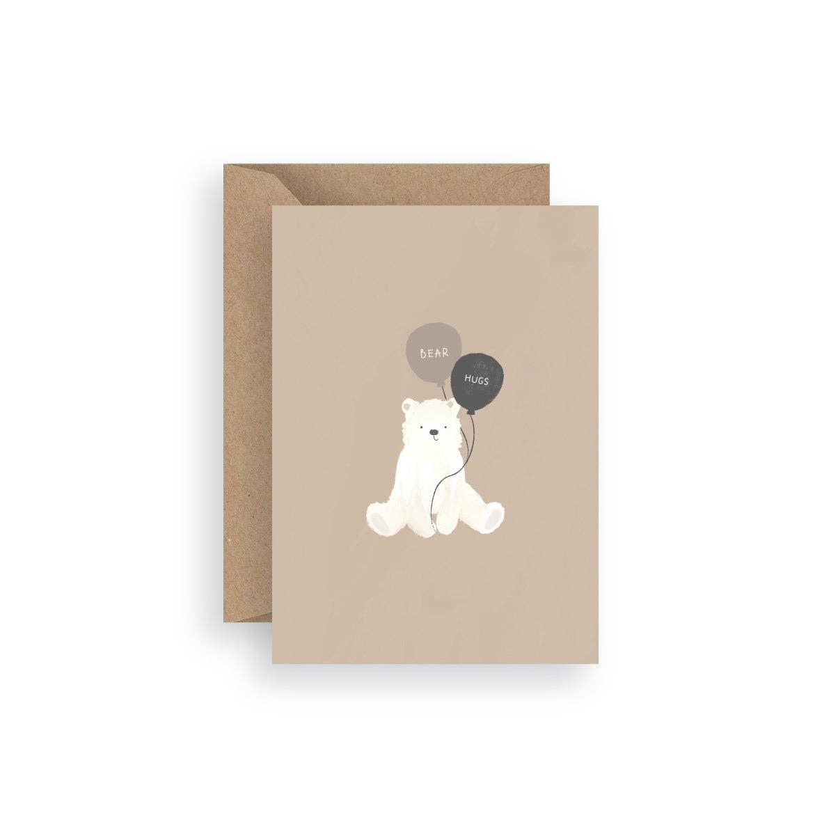 Bear Hugs Greetings Card