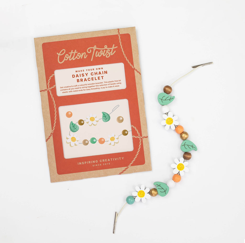 Make Your Own Daisy Chain Bracelet