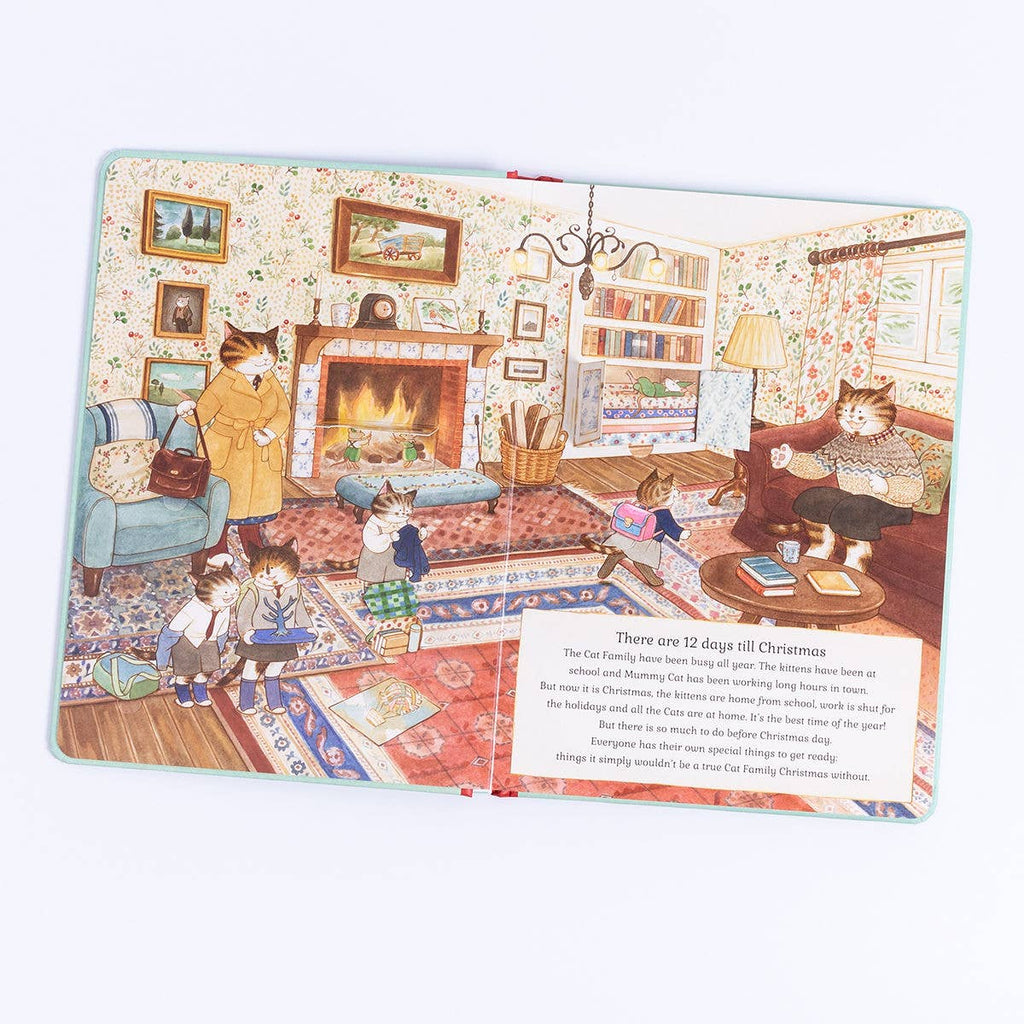Cat Family Christmas children's picture book, The Quarto Group