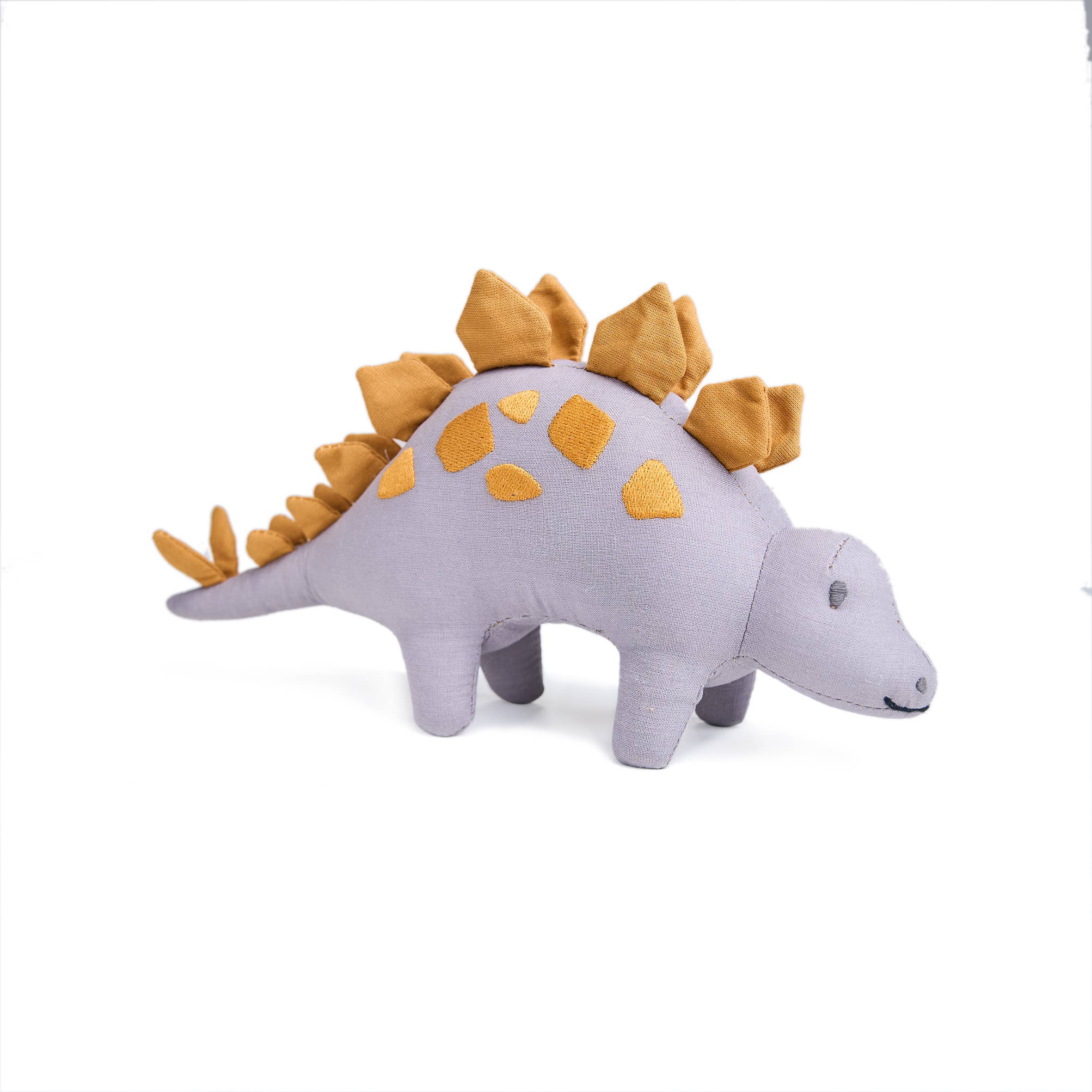 ThreadBear Steggy Linen Dinosaur Toy